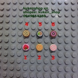 Phụ Kiện Lego - Bánh Quy Dâu Tây NO.1066﻿ - Phụ Kiện MOC