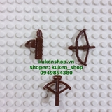 COMBO 10 Vũ Khí Cung Tên Giỏ Tên Nỏ NO.397 - Phụ Kiện MOC Trung Cổ