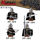 Minifigures Lính Gondor Tron The Lord Of The Rings Giáp Siêu Đẹp KT1014