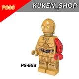 Lego Minifigures Các Mẫu Nhân Vật Trong Star Wars PG8021 - Mini Cuộc Chiến Giữa Các Vì Sao