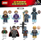 Minifigures Các Nhân Vật Siêu Anh Hùng Thor Captain Marvel Iron Man Pepper Stan Lee Korg Nova Tony Stark X0240
