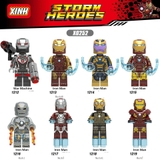 Minifigures Các Nhân Vật IronMan War Machine Mẫu Mới Ra X1212 X1213 X1214 X1215 X1216 X1217 X1218 X1219