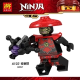 Minifigures Ninjago Các Nhân Vật Sự Phụ Wu Lloyd Nya Lele A098 A105