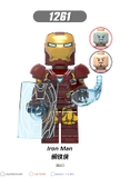 Minifigures Nhân Vật Siêu Anh Hùng Iron Man War machine Thor Captian - Lắp Ráp Mini X0258