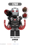 Minifigures Nhân Vật Siêu Anh Hùng Iron Man War machine Thor Captian - Lắp Ráp Mini X0258