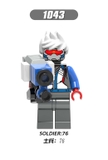 Minifigures Các Nhân Vật Trong OverWatch Mercy Tracer Jesse Mccree Reaper Soldier :76 Simada Hanzo X0230