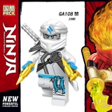 Minifigures Ninjago Các Nhân Vật Jay Jane Kai Lloyd Wu Nya Cole GA107 GA108 GA109