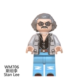 Minifigures Các Nhân Vật Siêu Anh Hùng Thanos Thor Béo Pepper Stan Lee Spider Man Endgame WM6061