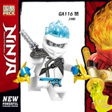 Minifigures Ninjago Các Nhân Vật Jay Jane Kai Lloyd Nya Cole Phiên Bản Mới Nhất GA115 GA116 GA117