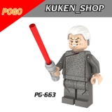 Lego Minifigures Star Wars Mẫu Nhân Vật Darth Malgus Chirrut Imwe Palpatine - PG8024 - Mini Cuộc Chiến Giữa Các Vì Sao