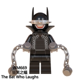 Lego Minifigures DC Batman Các Mẫu Nhân Vật Red Death Merciless Drowned Murder Machine Bat Who Laughs Dawnbreaker WM6057