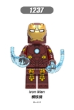 Minifigures Các Mẫu Nhân Vật Siêu Anh Hùng Iron Man MK9 MK10 MK11 MK12 MK13 MK23 MK27 MK26 - Lắp Ráp Mini X255
