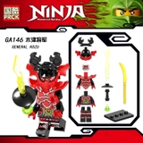 Minifigures Các Nhân Vật Trong Ninjago Thế Hệ Mới Vũ Khí Siêu Ngầu - Golden Ninja Và Kai ZX Có Kèm Kiếm Rồng