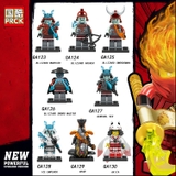 Minifigures Ninjago Các Nhân Vật Hồ Ly Samurai Char Akita Mẫu Mới Ra Đẹp Mắt GA123 GA124 GA125 GA126 GA127 GA128 GA130