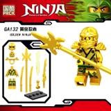 Minifigures Các Nhân Vật Trong Ninjago Thế Hệ Mới Vũ Khí Siêu Ngầu - Golden Ninja Và Kai ZX Có Kèm Kiếm Rồng