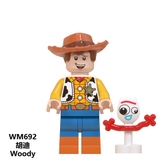 Lego Minifigures Các Mẫu Nhân Vật Hoạt Hình Buzz Lightyear Wood Jessie Alien Ducky WM6060