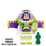 Lego Minifigures Các Mẫu Nhân Vật Hoạt Hình Buzz Lightyear Wood Jessie Alien Ducky WM6060