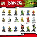 Minifigures Các Nhân Vật Trong Ninjago Thế Hệ Mới Vũ Khí Siêu Ngầu - Golden Ninja Và Kai ZX Có Kèm Kiếm Rồng