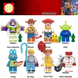 Lego Minifigures Các Mẫu Nhân Vật Hoạt Hình Buzz Lightyear Wood Jessie Alien Ducky WM6060