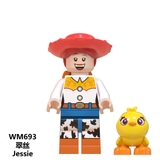 Lego Minifigures Các Mẫu Nhân Vật Hoạt Hình Buzz Lightyear Wood Jessie Alien Ducky WM6060