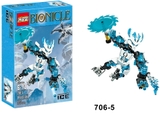 Bộ Xếp Hình Bionicle KSZ 706 Lắp Ráp Các Mẫu Robot Protector Of Water Stone Earth Ice Mẫu Siêu Hấp Dẫn