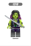 Minifigures Siêu Anh Hùng EndGame Pepper Gamora Wasp War Machine Captian Falcon X0263 X1307 X1309 X1310