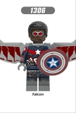 Minifigures Siêu Anh Hùng EndGame Pepper Gamora Wasp War Machine Captian Falcon X0263 X1307 X1309 X1310