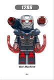 Lego Minifigures Siêu Anh Hùng Thor War Machine Captian Pepper X0261 - Mini Marvel