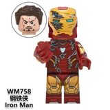 Lego Minifigures Nhân vật Marvel MCU Captain America Carter Howard Stark Hawkeye Black Panther Shuri Gamora WM6068