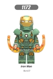 Lego Minifigures Các Mẫu Nhân Vật Ironman Mark 6 Mark42 Mark22 Mark40 Mark36 Mark37 Mark38 Mark41 - Mini Xinh X0246