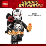 Lego Minifigures Các Mẫu Nhân Vật Ironman Mark85 Mark 50 - Lắp Ráp Nhân Vật Người Sắt MK85 MK50