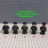 Lego Minifigures Các Mẫu Nhân Vật Người Lính Camo Đẹp