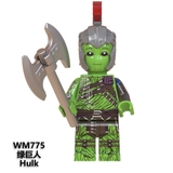 Lego Minifigures Các Mẫu Nhân Vật Thano Thor Captian Hulk Batman Mẫu Siêu Độc Đáo WM6070