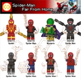 Lego Minifigures Các Mẫu Nhân Vật Trong Spiderman Far From Home Mysterio WM6071 - Lắp Ráp Mini DC Marvel