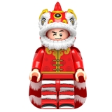 Lego Minifigures Nhân Vật Múa Kỳ Lân Sư Tư Siêu Đẹp Mẫu Mới Ra