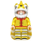 Lego Minifigures Nhân Vật Múa Kỳ Lân Sư Tư Siêu Đẹp Mẫu Mới Ra