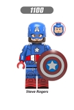 Lego Minifigures Marvel DC Các Mẫu Nhân Vật Captain Steve Rogers Mẫu Ra Siêu Đẹp Của Xinh X0236