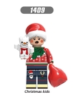 Lego Minifigures Avenger Phiên Bản Giáng Sinh Noel Ironman Steve Yeti Mẫu Mới Ra Siêu Đẹp X0275