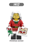 Lego Minifigures Avenger Phiên Bản Giáng Sinh Noel Ironman Steve Yeti Mẫu Mới Ra Siêu Đẹp X0275