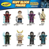 Lego Minifigures Các Nhân Vật Trong Game Mortal Kombat Sub-Zero Johnny Cage Goro Shao Kahn KF6102