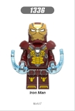 Lego Minifigures Các Mẫu Nhân Vật Ironman Ultron Mark17 Mark33 Mark43 Mark45 Iron Patriot  Mẫu Mới Siêu Đẹp X0267