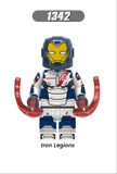 Lego Minifigures Các Mẫu Nhân Vật Ironman Ultron Mark17 Mark33 Mark43 Mark45 Iron Patriot  Mẫu Mới Siêu Đẹp X0267