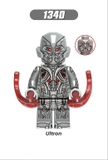 Lego Minifigures Các Mẫu Nhân Vật Ironman Ultron Mark17 Mark33 Mark43 Mark45 Iron Patriot  Mẫu Mới Siêu Đẹp X0267