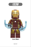 Lego Minifigures Các Mẫu Nhân Vật Ironman Ultron Mark17 Mark33 Mark43 Mark45 Iron Patriot  Mẫu Mới Siêu Đẹp X0267