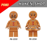 Lego Minifigures Các Mẫu Nhân Vật Tôn Ngộ Không Người Pizza Người Cáo PG2224 - 2234