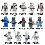 Lego Minifigures Star Wars Các Mẫu Nhân Vật Lính Trooper Nhiều Phiên Bản Khác Nhau
