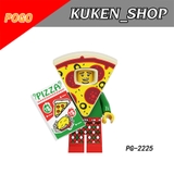 Lego Minifigures Các Mẫu Nhân Vật Tôn Ngộ Không Người Pizza Người Cáo PG2224 - 2234