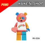 Lego Minifigures Các Mẫu Nhân Vật Tôn Ngộ Không Người Pizza Người Cáo PG2224 - 2234
