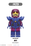 Lego Minifigures Marvel MCU Các Mẫu Nhân Vật Dark Phoenix Sentinel Iceman Mystique Mẫu Ra Mới Nhất X0277