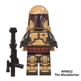 Lego Minifigures Star Wars Các Mẫu Nhân Vật Trong Seri Phim The Mandalorian WM6085